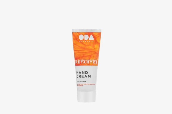 ODA Naturals Крем для рук с экстрактами апельсина и корицы